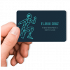cartão de visita digital eletrônico NFC aproximação e QR Code cartão digital aproximação fisioterapeuta
