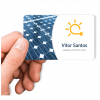 cartão de visita digital nfc para energia solar, cartão de visita aproximação energia solar, cartão eletrônico pvc