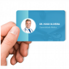 cartão de visita eltrônico digital, aproximação NFC e leitura de qr code, cartão digital eletrônico nfc, todos os seus contatos em um cartão de visita para médico