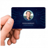 cartão de visita sem contato, cartão de visita nfc, aproximação e qr code, cartão de visita para desenvolvedor web, programador e técnico de informática
