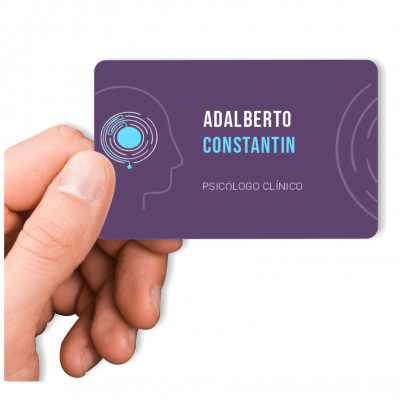 monocard cartão de visita por aproximação psicóloga, cartão de visita sem contato para psicólogas, cartão de visita NFC do psicólogo