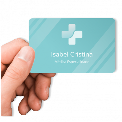 Cartão de visita por aproximação clínica médica, cartão de visita NFC médico, cartão de visita sem contato medicina e saúde