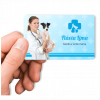 cartão de visita por aproximação médica veterinário, cartão de visita nfc clínica veterinária, cartão sem contato pet